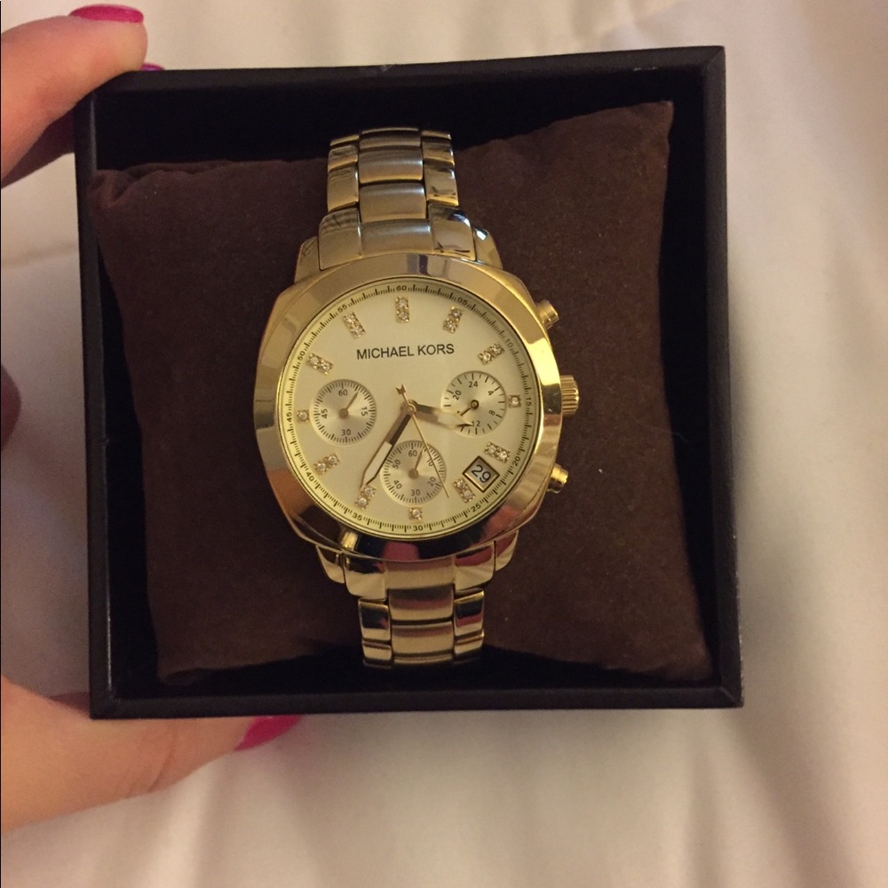 Gold Michael Kors Watch